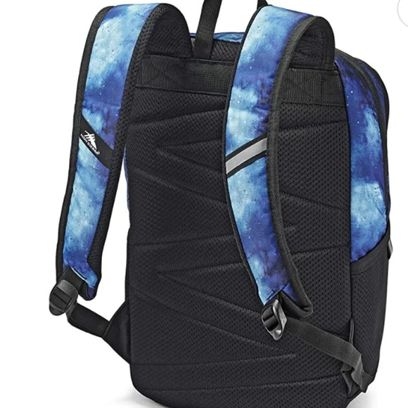 NWT High Sierra 17" Backpack Bookbag with Dedicated Laptop Sleeve, Space - Picture 4 of 4
